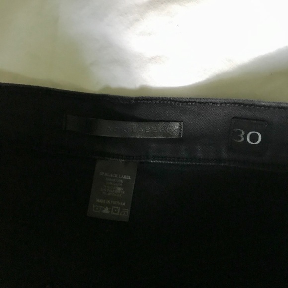 SP BLACK Stretch Denim Miniskirt - Picture 5 of 6